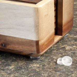 Silicone mélangé 304 pièces protection de meubles pare-chocs de <span class=keywords><strong>porte</strong></span> clair, fort adhésif en caoutchouc pieds ruban adhésif pour décoration fête - Product Image 6