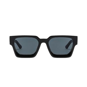 Thời trang giá rẻ tùy chỉnh logo thương hiệu thiết kế kính mặt trời thời trang gafas de Sol Shades Đen Chunky Vintage Kính mát vuông - Product Image 3