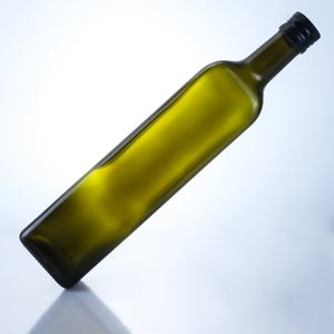 Bouteille en verre carrée de 750 ml pour huile d'olive vert foncé, avec bouchon à vis, vide, pour emballage alimentaire de cuisine, OEM, approvisionnement en gros, personnalisable - Product Image 5