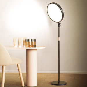Iluminación Profesional para <span class=keywords><strong>Videos</strong></span> <span class=keywords><strong>de</strong></span> TikTok y YouTube, Lámpara LED <span class=keywords><strong>de</strong></span> Piso para Belleza, Ra95+, Altura Ajustable <span class=keywords><strong>de</strong></span> 1.9m, para Estudio, Transmisiones en Vivo y Vlogs - Product Image 3