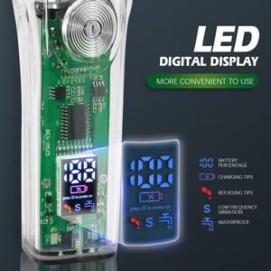 DSP-cortadora <span class=keywords><strong>de</strong></span> pelo profesional para salón <span class=keywords><strong>de</strong></span> barbería, recargable por USB, completamente transparente, uso doméstico y <span class=keywords><strong>de</strong></span> peluquero - Product Image 5