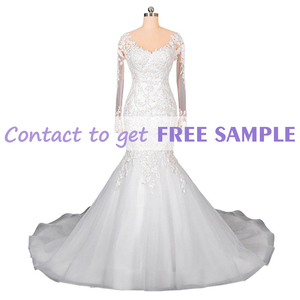 TEENYEE Nouveautés Tulle Cathédrale Train Russe Mariées Robe De Mariée Robes De Mariée Vestidos De Novia Elegante pour Mariage - Product Image 4