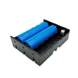 Best Selling Product 3 Célula 18650 Titular Da Bateria Através Do Suporte Contato PIN Battery Holder Fabricante 3 18650 Box