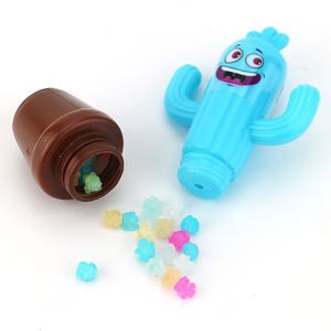 Mainan kaktus kartun permen dengan permen keras bintang Mini warna-warni - Product Image 5