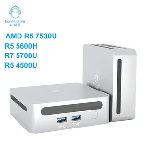 Hot Sale OEM/ODM GenMachine New Mini PC R5 7530U/R5 Windows 11 PRO DDR4 3200MHz WiFi6 BT 5.2 Gaming PC Computer