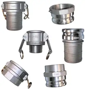 Aluminum Pipe Fittings Quick Type A B C D E F DP Camlock Coupling