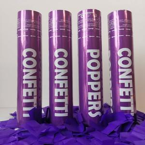 ألعاب نارية أرجوانية جديدة خالية من التلوث قابلة للتحلل الحيوي مدفع تخرج ديوالي حفلة الاحتفال بيوم عيد الحب - Product Image 3