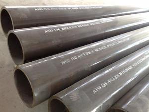 צינור פלדה פחמנית חלקה מגולגלת חם ASTM A333 דרגה 6 עד 24 אינץ', אורך 12 מטר, מאושר API עבור מחליף חום בטמפרטורה נמוכה - Product Image 4