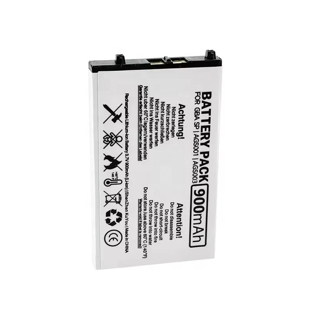 AGS-003 900MAH Lithium Battery for GBA SP Rechargeable Battery