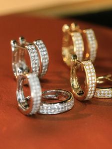 Proveedor Mayorista de Joyería de Oro de 18K, Servicio Personalizado OEM/ODM, Precio de Fábrica, Aretes de Oro Rosa con Certificación, Listos para Enviar - Product Image 2
