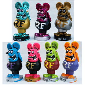 ตุ๊กตาหัวสั่นขนาด 17 ซม. สุดฮิต ของสะสม Crazy Mouse Culture <span class=keywords><strong>RAT</strong></span> <span class=keywords><strong>FINK</strong></span> ทำจากเรซิ่น เป็นมิตรกับสิ่งแวดล้อม เหมาะสำหรับตกแต่งบ้าน - Product Image 1