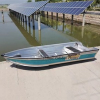 Bateaux à rames en aluminium portables en gros