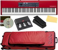Meilleure Offre pour Clavier Numérique à Marteaux Entièrement Pondérés 88 Touches, Étanche et Durable, en Bambou, pour Scène (Niveau 3)