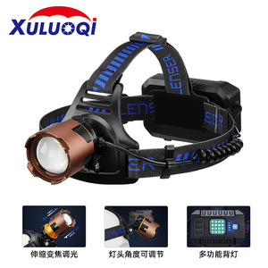 Lampe frontale rechargeable Rocky A49 A50 10W avec zoom LED pour la pêche en plein air et l'exploitation minière - Product Image 2