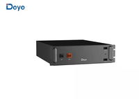 Batteries Deye HV Lifepo4 à haute tension montées sur rack BOS-W, batterie solaire Deye 100ah 5.12kwh 40kwh 25kWh