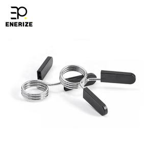 Barbell <span class=keywords><strong>Standard</strong></span> Spring Barbell Clip Collar de barra de acero inoxidable para levantamiento de pesas - Product Image 5