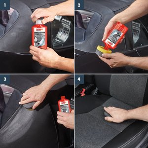 Kit de nettoyage et d'imprégnation des toits convertibles en deux parties, ensemble complet pour toits souples - Product Image 4