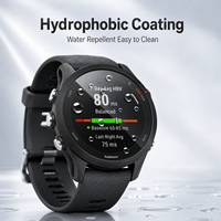 Pelindung Layar Kaca Tempered HD Clear Blue Light 9H 2.5D Kompatibel dengan Garmin Forerunner 255 255S 955 Smart Watch