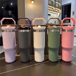 แก้วน้ำสแตนเลสสุญญากาศแบบมีหูจับ ขนาด 20 ออนซ์ สำหรับกาแฟ น้ำ ชา และการเดินทาง - Product Image 2