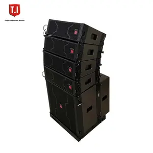 T.I Pro sistema Audio Mini-alimentato Line Array Dual 5 pollici uscita passiva a due vie 800W suono concerto per Speaker da palco della chiesa