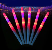 Nouvelle bâtonnet lumineux droit et coloré style guimauve, 28 cm de longueur