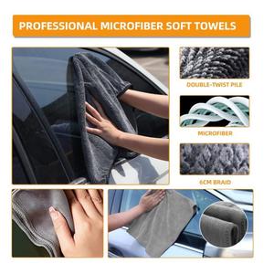 Juego de 10 Herramientas para Lavado de Autos, Cepillo para Eliminar Polvo, Cepillo para Llantas en Forma de U, Guante para Lavado de Autos, Toalla de Microfibra, Juegos de Limpieza de Autos - Product Image 4