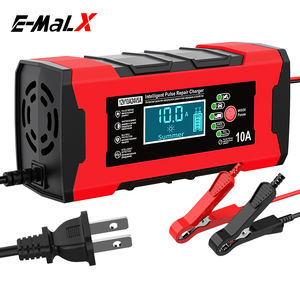 स्मार्ट पल्स 12 वी/24 वी 10 ए मोटरसाइकिल कार लीड-एसिड बैटरी चार्जर एडाप्टर स्क्रू ओप सुरक्षा 180w - Product Image 3