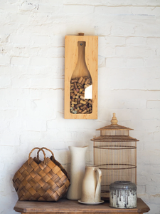 Porta Tappi di Vino in Legno Junji con Incisione o Design, Decorazione <span class=keywords><strong>da</strong></span> <span class=keywords><strong>Parete</strong></span> per Cucina e Bar, Scatola Personalizzata per Conservazione Tappi - Product Image 2