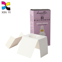 Boîtes d'emballage personnalisées pour flacons B5, boîte de sérum, emballage de cosmétiques avec doublure