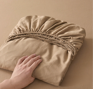 Bán buôn bông màu rắn trải giường nệm Protector giường được trang bị tấm <span class=keywords><strong>bedding</strong></span> <span class=keywords><strong>Set</strong></span> - Product Image 4