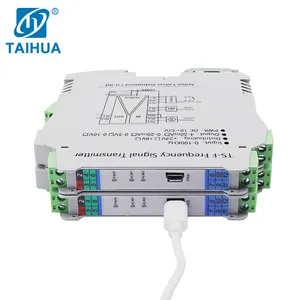 0-100Khz Ingang 4-20ma Naar 0-10V Output Signaal Intelligente Frequentie Signaal Conversie Isolator