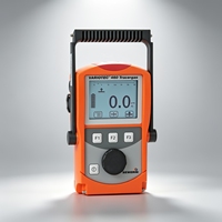 Détecteur de gaz robuste SEWERIN VARIOTEC 460 Tracergas à haute sensibilité avec boîtier orange pour la détection de fuites dans les conduites d'eau en Allemagne
