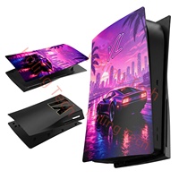 Abdeckplatten für PS5 Fat Disc Edition Modell GT Ersatz-Seitenpaneele für Playstation 5 Benutzerdefinierte Konsolen-Frontplatten