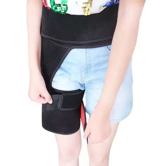 Factory Outlet Adjustable Size Sports Protection Breathable High Waist Groin Wrap Thigh Hip