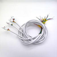 Harnais de câblage personnalisé OEM, câble de transmission de signal à gaine tressée pour machines industrielles, robots, drones, systèmes de communication