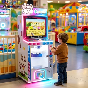 เครื่องเกมคาวบอยดวล ตู้เกมหยอดเหรียญสำหรับเด็ก พร้อมไฟ LED และหน้าจอ LCD สำหรับเล่นในร่ม - Product Image 1