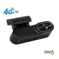 Grabadora de conducción de automóviles conectada a Internet 1080P HD 4G, Sensor de colisión, alarma, monitoreo remoto de video, máquina todo en uno