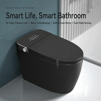 WC intelligent monobloc à chasse automatique avec bidet intégré et télécommande