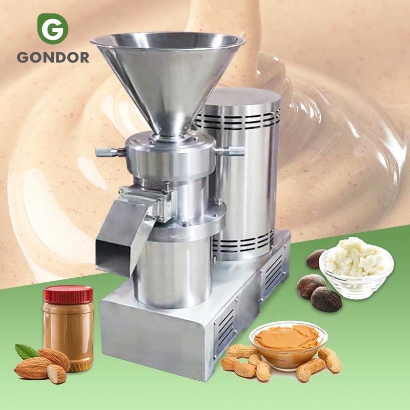 Peanut Butter Maker Machine 1100W Commercial Soy Milk & Nut Butter Maker | Grinds Rice, Peanuts, Almonds, Sesame | 33 Lbs/Hour Capacity | 110V Electric Grain Grinder Home And Commercial Use