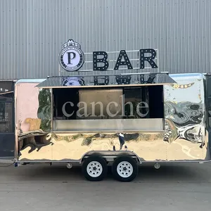 Carrito de Comida Móvil Eléctrico de Alta Calidad para Catering de Pizza, Papas Fritas y Barbacoa al Aire Libre - Product Image 1