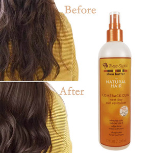 Ventas calientes Cabello natural <span class=keywords><strong>Comeback</strong></span> Curly Next Day Curl Hair Revitalizer Shea Butter Agregar acondicionador de brillo - Product Image 3