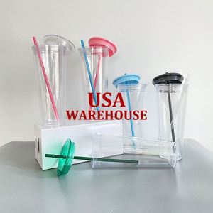 New BPA Free Insulated <b>Acrylic</b> Tumblers 16oz 24oz Snow Globe US Warehouse Free Shipping Blank <b>Clear</b> <b>Acrylic</b> Vinyl 24 Oz Cold Cup - Product Image 4