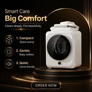 Sèche-<span class=keywords><strong>linge</strong></span> automatique portable Nouveau design Mini sèche-<span class=keywords><strong>linge</strong></span> électrique pour vêtements Voitures et camping-cars Option d'alimentation manuelle pour un usage domestique - Product Image 1