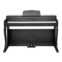 Livraison directe d'usine, qualité fiable, piano numérique 88 touches blanc et marron, non d'occasion, construction en plastique, 700