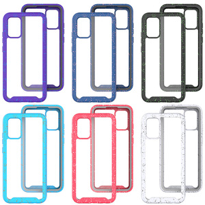 Thiết Kế Khung Hình Ngôi Sao Bling Hấp Dẫn Ốp Lưng Chống Sốc Mềm TPU + Acrylic Cho Sasmung A02S - Product Image 6