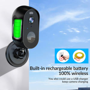 Mini HD <span class=keywords><strong>Wireless</strong></span>-Netzwerk kamera mit integriertem Nachtsicht-Akku Wifi-Konnektivität mit geringem Strom verbrauch Unterstützt die Solarpanel-Strom versorgung - Product Image 2