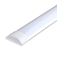 Lumière LED industrielle personnalisée en forme de barre, fabrication, IP54, étanche, ovale, aluminium, PC, CRI élevé>80, température de couleur 2600K-7000K, garantie 5 ans