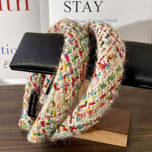 Accesorios para el Cabello para Niñas, Diadema Tejida de Hermosos Colores, Diadema Navideña, Diadema Tejida para Señoritas - Product Image 4