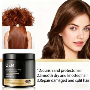 OEM/ODM Contrôle Anti Frisottis <span class=keywords><strong>Bio</strong></span> <span class=keywords><strong>Caviar</strong></span> Kératine Protéine Masque Capillaire Anti-Perte Réparation Intensive des Cheveux Botox Acide Aminé Sans Sulfate - Product Image 5