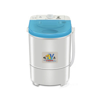 Mini Lave-Linge Portable 4,5 kg Semi-Automatique pour Vêtements de Bébé et Essoreuse